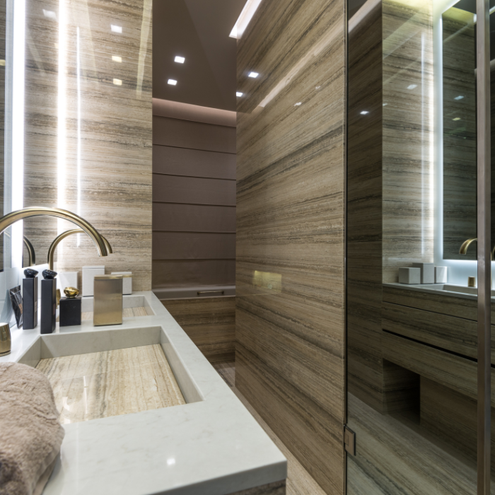 Carrelage grès cérame salle de bain