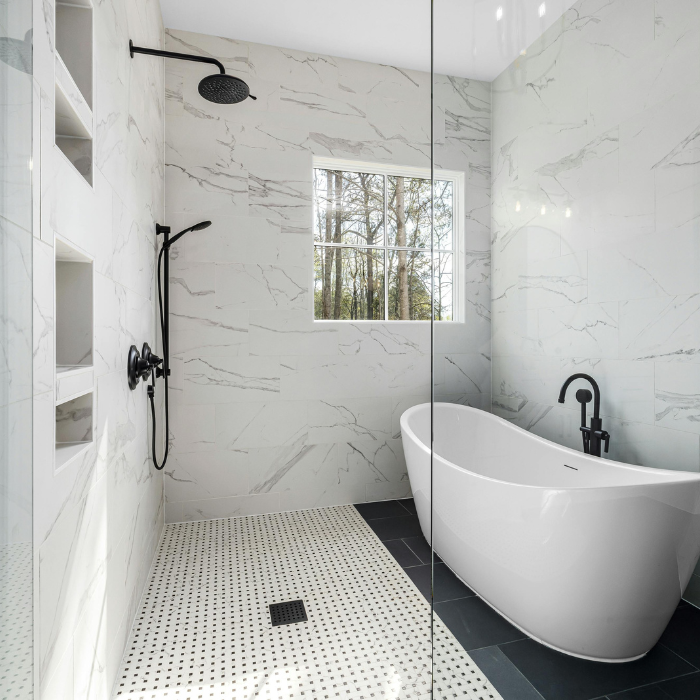 Salle de bain carrelage 3